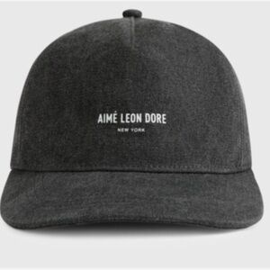 Aime Leon Dore Charcoal Gray Logo Cap